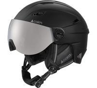 Cairn - Electron Visor Cat 3 - Casque ski avec visière Mat Black - 59-60 cm