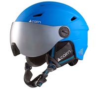 Cairn - Electron Visor Junior Mat King Blue - M - Casque de ski avec visière