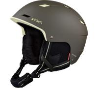 Cairn - Equalizer Pure - Casque ski Mat Khaki Lime - 56 - 58 cm