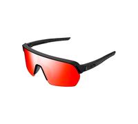 Cairn Lunettes de soleil Roc Light – Polarisées Cat. 3 – Noir mat / Rouge miroir