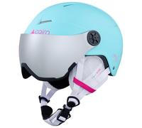 Cairn - Orbit Visor Junior Turquoise Neon Pink - S - Casque de ski avec visière