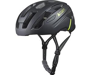 Cairn Prism II Casque, Unisexe, 103 Mat, Noir, Jaune, M (55/58)