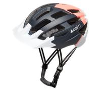 Cairn Prism Xtr Ii Mtb Helmet Bleu L Grey / Neon Coral