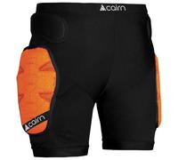 Short de protection cairn proxim d3o noir orange unisexe