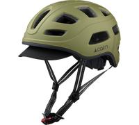 Cairn - Quartz - Casque vélo urbain homme Mat Olive - M (52 - 58 cm)