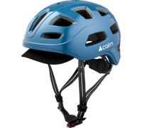 Cairn - Quartz - Casque vélo urbain homme Shiny Pacific - L (58 - 62 cm)