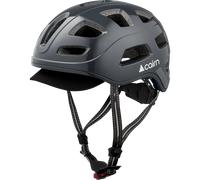 Cairn Quartz Led Usb Urban Helmet Noir L Shiny Shadow