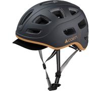 Casque cairn quartz led usb powder noir cognac