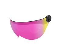 Cairn Quartz Visiere, Unisexe, Adulte, 706 Rouge Mirror, Taille Unique