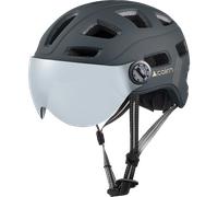 Cairn - Quartz Visor - Casque vélo urbain homme Mat Black Gold - M (52 - 58 cm)