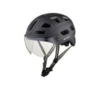 Casque de vélo urbain CAIRN QUARTZ VISOR (MAT BLACK) TU