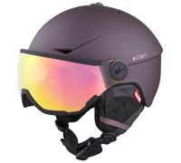 Casque de ski à visière CAIRN RISE II VISOR (MAT PRUNE) cat. 3 54-56