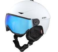 Cairn - Rise II Visor Cat 3 - Casque ski avec visière Mat White - 58 - 61 cm