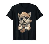 Cairn Terrier Bonnet pour ukulélé Y2K Esthétique T-Shirt