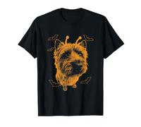 Cairn Terrier Halloween Allien Y2k esthétique T-Shirt