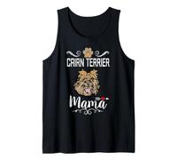 Cairn Terrier Mama Dog Lover Puppy Dog Mom Mothers Day Débardeur