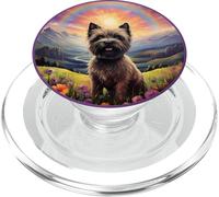 Cairn Terrier Rainbow Bridge Décoration pour Chiot PopSockets PopGrip pour MagSafe