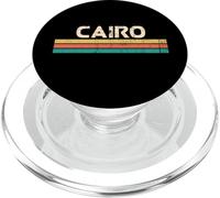 Cairo Egypt Nom de la Ville Classique Vintage Couleurs Design PopSockets PopGrip pour MagSafe