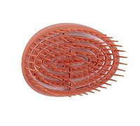 CAISHA Brosse À Cheveux Pour Cheveux Mouillés Brosse Démêlante Sans Remorqueur Orange Ressort En Spirale Blanche Doux Sur Le Cuir Chevelu Pour Tous Les Types De Cheveux K110