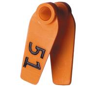 Caisley Boucle d'identification d'oreille PrimaFlex - 49x18 mm marquée sur les deux faces, 25 pièces/sachet