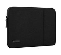 CAISON Housse de protection étanche et résistante aux chocs pour ordinateur portable 15-16" MacBook Pro M4 15,3", MacBook Air M3 15,6", Lenovo, HP, ASUS, Acer, LG, Dell, Chromebook, noir