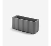 Caisse à fleurs rectangulaire en polyéthylène pour extérieur Nebula 90 cm - Fer
