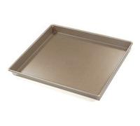 Gobel 225110 Plaque/Caisse à Génoise Bordée sur Fil Anti-Adhérent 40*30 cm Hauteur 3,5 cm, Brown