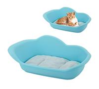 Caisse à lancer pour chien - Caisse à lancer confortable pour chien - Lit respirant avec dessous antidérapant - Accessoire hygiénique pour animaux de compagnie pour la naissance et l'accouchement
