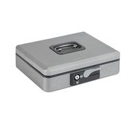 Arregui Caisse à monnaie Popup C9746 – Acier, clé et bouton, monnayeur 30 cm Gris graphite