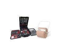 Caisse à outil 326 pièces Kraft Müller, valise avec Clés, Pinces, cliquets, Torx, Tournevis, avec Distributeur mural de papier