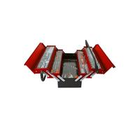 Caisse à outil Kraft Müller KM-85PCS ROUGE NOIR en métal ultra résistante 85 outils Chrome Vanadium, Tournevis, Pince