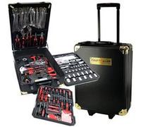 Caisse à outil Kraft Müller KM-VALISE-326PCS, valise avec Clés à molette, pinces, cliquets, Torx, Tournevis, Chrome vanadium