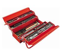 Caisse à outil métallique + 113 Outils maintenance SAM OUTILLAGE - CP-113BOX