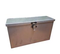 Coffre Porte-Accessoires AMA 420X130X130MM En Lame De Fer 25 Kg Grise