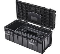 Caisse à outils - Drakkar Equipement - Qbrick 1385 - Plastique - Noir - 69x35x47 cm