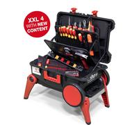 Caisse à outils électricien XXL (80 outils) sur roues - WIHA - 45734