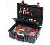 Wiha Caisse à outils Mechatronik L 45833 – 62 pièces VDE pour électricien