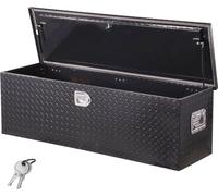 Caisse à outils en aluminium 1244,6x381x381mm - Idéale pour les plateaux de remorque - Caisse de rangement robuste pour les outils