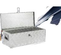 Caisse à outils en aluminium pour camions pick-up, construction robuste, verrouillage sûr, scellé pour résister aux intempéries