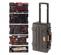 Caisse à outils métallique avec kit d'outils multi-usages 194 pièces 4750RCHDW01FF3 Bahco