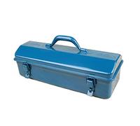 Caisse À Outils Métallique,Boite À Outils,Coffre À Outils Vide Avec Poignée,Valise De Transport,Boîte De Rangement Pour Le Stockage D'outils (Bleu),425×160×120mm