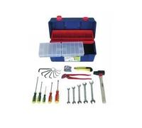 Caisse à outils - Outifrance - 22 pièces - Dimensions : 400 x 200 x 180 mm - Matière : Plastique