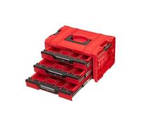 Qbrick System Caisse à outils System PRO Drawer 3 – Rouge 460×320×260 mm