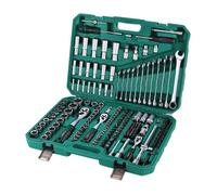 Caisse à outils - STANEW - Stanew - 219 pièces - Douilles 1/4, 3/8, 1/2 - Cliquets