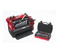 Caisse à outils textile 39L + 100 Outils de maintenance SAM OUTILLAGE - CP-100-BAG1N