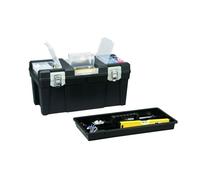 Caisse à outils vide solide avec compartiments vis et chevilles