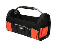 Yato Sac à outils avec 11 compartiments 51 x 24 x 28 cm en polyester ouvert et sac de transport