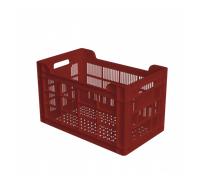 Caisse ajourée 500 x 300 32 L - brique