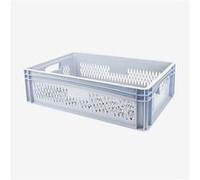 Caisse Ajourée Grise 600x400 mm Gilac 3