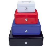 Wedo 145400H Caissette à monnaie à 5 compartiments avec clip 30 x 24 x 9 cm Blanc